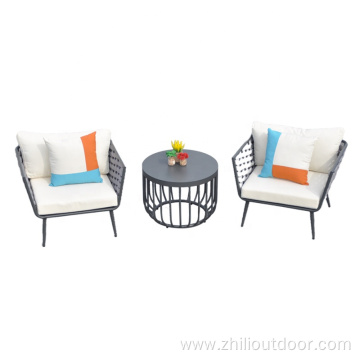 Garden Furniture Aluminium Outdoor Rope Sofa Chair